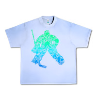 Grape Ice Ice Hockey Goalie Hockey Player Youth Men Kids Boys Urban Heavy Tee - longCreatives