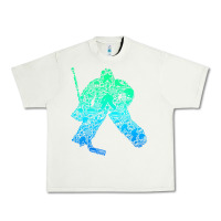 Pistachio Ice Hockey Goalie Hockey Player Youth Men Kids Boys Urban Heavy Tee - longCreatives