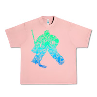 Salmon Ice Hockey Goalie Hockey Player Youth Men Kids Boys Urban Heavy Tee - longCreatives