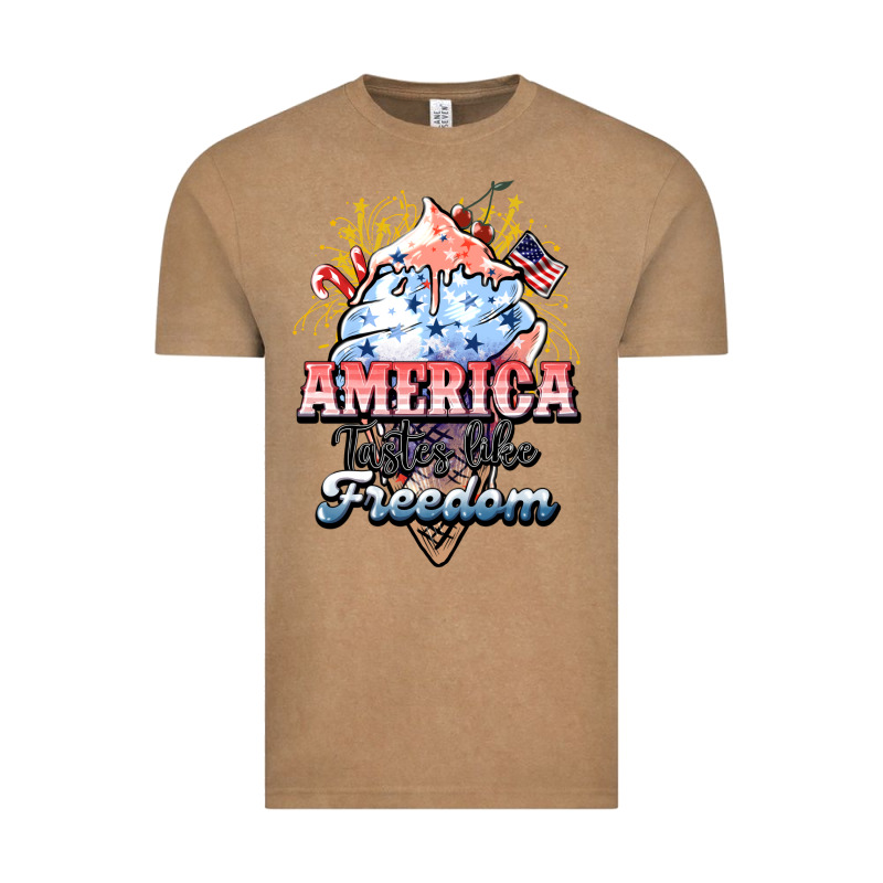 America Ice Cream Vintage Tee by HowdyJamesFarm | Teevron