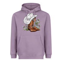 Lavender white  cowgirl  and roses Heavyweight Hoodie - AdoDesignShop