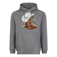 Storm white  cowgirl  and roses Heavyweight Hoodie - AdoDesignShop