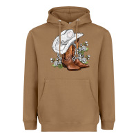 Toasted Coconut white  cowgirl  and roses Heavyweight Hoodie - AdoDesignShop