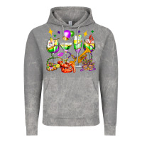 Cloud Rock mardi gras wine glasses olivia Vintage Hoodie - OliviaCreatesArt