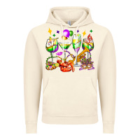Vintage Artic mardi gras wine glasses olivia Vintage Hoodie - OliviaCreatesArt