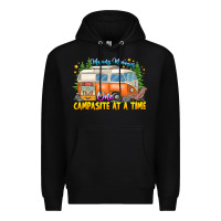 Black Making Memories Campsites Time Premium Hoodie - CowhideDigitalArt