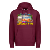 Burgundy Making Memories Campsites Time Premium Hoodie - CowhideDigitalArt