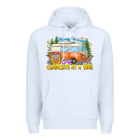White Making Memories Campsites Time Premium Hoodie - CowhideDigitalArt