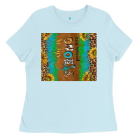 Baby Blue western she is strong proverbs 31 25 tumbler tbs Ladies Tee - TumblerDesignByShophia