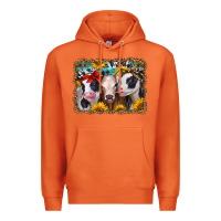 Carrot western sunflower heifers Premium Hoodie - Jasminsmagicworld
