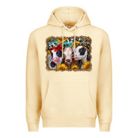 Pina Colada western sunflower heifers Premium Hoodie - Jasminsmagicworld