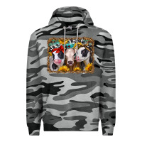 Slate Camo western sunflower heifers Premium Hoodie - Jasminsmagicworld