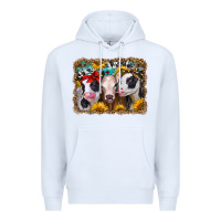 White western sunflower heifers Premium Hoodie - Jasminsmagicworld