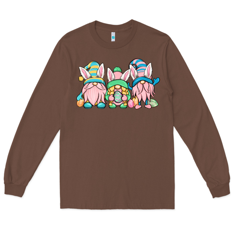 Easter Gnomes Long Sleeve Tee by OliviaCreatesArt | Teevron