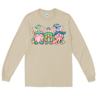 Mushroom Easter gnomes Long Sleeve Tee - OliviaCreatesArt