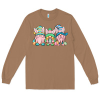 Toasted Coconut Easter gnomes Long Sleeve Tee - OliviaCreatesArt