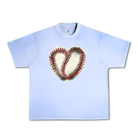 Grape Ice Baseball ball heart Urban Heavy Tee - HowdyJamesFarm