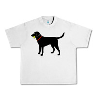 Lunar Rock Labrador Retriever Fetch, Black Lab Play Ball Urban Heavy Tee - longCreatives
