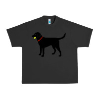 Pigment Black Labrador Retriever Fetch, Black Lab Play Ball Urban Heavy Tee - longCreatives