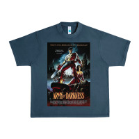 Midnight Navy Army Of Darkness Movie Poster Classic Urban Heavy Tee - longCreatives