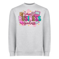 Heather Grey small business badass Heavyweight Sweatshirt - Artiststas