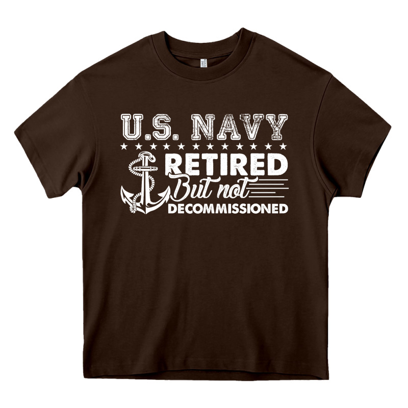 Us Navy Retired Shirt Heavy Core Tee by longCreatives | Teevron