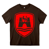 Chocolate Brown Wolfsburg Classic Volkswageen Heavy Core Tee - longCreatives
