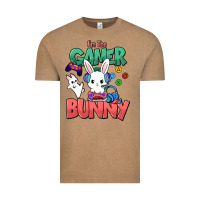 Vintage Coffee I'm the game Bunny Easter day Vintage Tee - HowdyJamesFarm