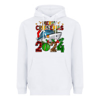 White merry cruisemas 2024 Heavyweight Hoodie - AdoDesignShop