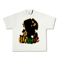 Pistachio Blessed black history Urban Heavy Tee - HowdyJamesFarm