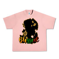 Salmon Blessed black history Urban Heavy Tee - HowdyJamesFarm