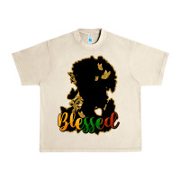 Sandshell Blessed black history Urban Heavy Tee - HowdyJamesFarm