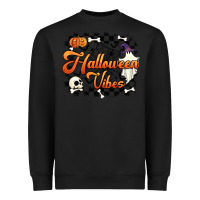 Black halloween vibes Heavyweight Sweatshirt - Artiststas