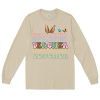 Mushroom Easter bunny Teacher Long Sleeve Tee - OliviaCreatesArt