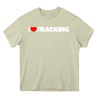 Mossy I Love Fracking Heavy Core Tee - longCreatives