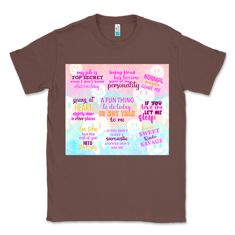 A Fun Thing To Do Today Is Not Talk To Me Classic Tee by TumblerDesignByShophia | Teevron