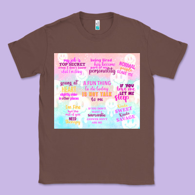 A Fun Thing To Do Today Is Not Talk To Me Classic Tee Designed By Tumblerdesignbyshophia