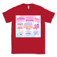 Red a fun thing to do today is not talk to me Classic Tee - TumblerDesignByShophia