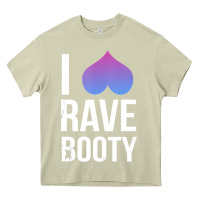Mossy I Love Rave Booty I Heart Rave Tops Heavy Core Tee - longCreatives