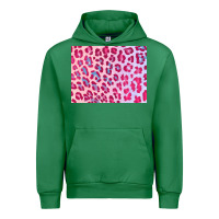 Emerald leopard background pink shimmer 3200x2400 Urban Hoodie - AdoDesignShop