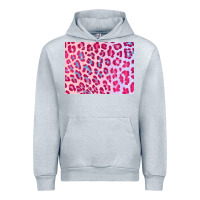 Heather Grey leopard background pink shimmer 3200x2400 Urban Hoodie - AdoDesignShop