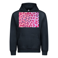 Navy leopard background pink shimmer 3200x2400 Urban Hoodie - AdoDesignShop