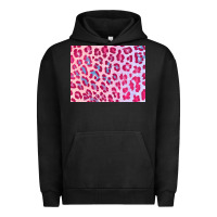 Pigment Black leopard background pink shimmer 3200x2400 Urban Hoodie - AdoDesignShop