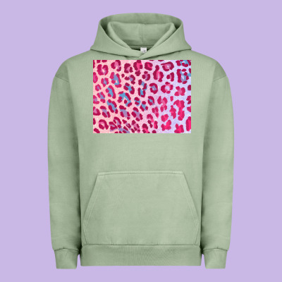 Leopard Background Pink Shimmer 3200x2400 Urban Hoodie Designed By Adodesignshop