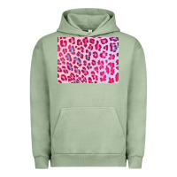Pigment Oil Green leopard background pink shimmer 3200x2400 Urban Hoodie - AdoDesignShop
