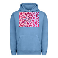 Pigment Pebble Blue leopard background pink shimmer 3200x2400 Urban Hoodie - AdoDesignShop