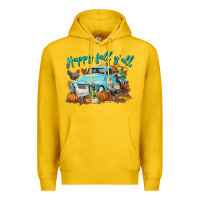 Lemon Happy Fall Y'all Premium Hoodie - LillyAllenDesigns
