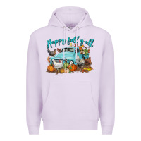 Lilac Happy Fall Y'all Premium Hoodie - LillyAllenDesigns
