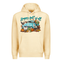 Pina Colada Happy Fall Y'all Premium Hoodie - LillyAllenDesigns