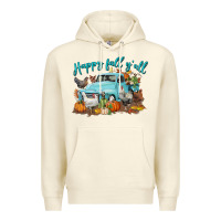 Sandshell Happy Fall Y'all Premium Hoodie - LillyAllenDesigns